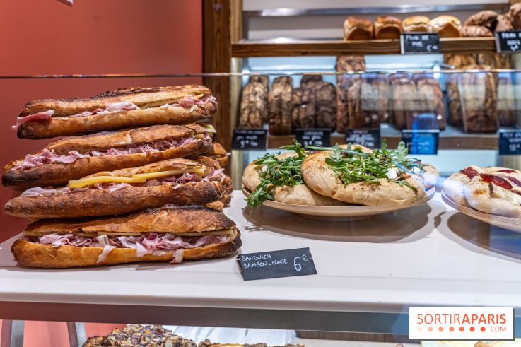 Éveil Boulangerie aux farines anciennes Paris 17e - sandwich