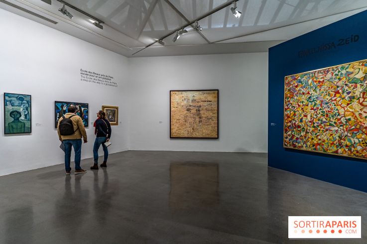 Exposition Présence arabe, art moderne et décolonisation -Paris 1908 - 1988 au Mam