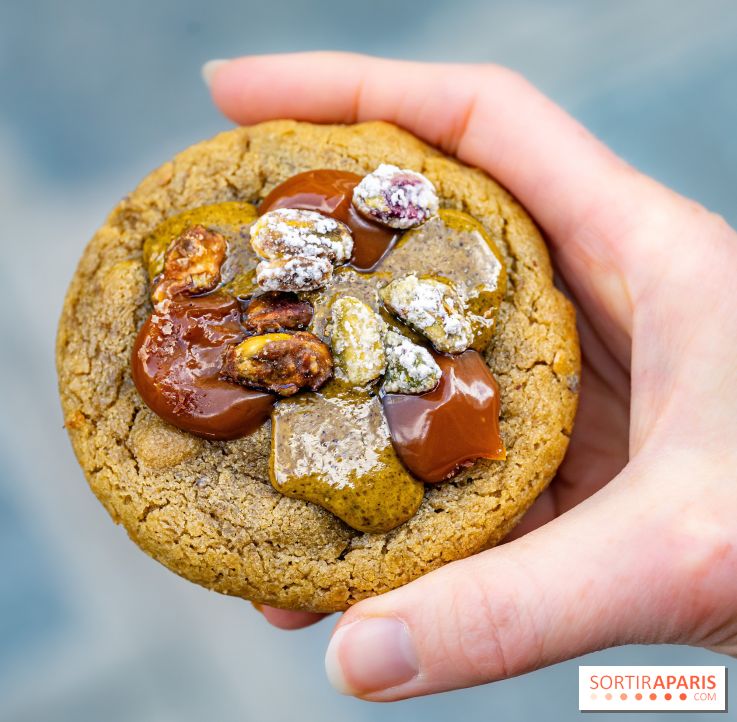 La Pâtisserie éphémère d'Aurélien Cohen à Paris - cookie pistache