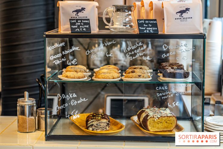 Seven Heaven, le coffee shop dog's friendly et kid's friendly de Paris 11e - gateaux