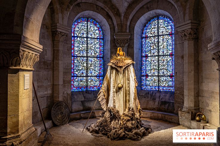 La Trêve la Basilique Saint-Denis, l'exposition costumes et photos de Sophie Comtet Kouyaté en mode jeux Olympique en Grèce Antique - A7C0679 HDR