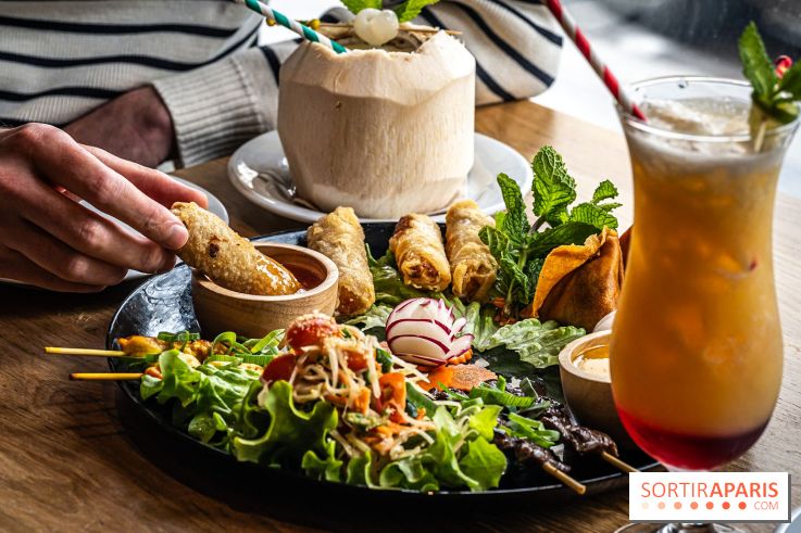 Q Bar, le bistrot et restaurant Thaïlandais à Paris - entrées