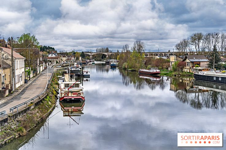 Saint-Mammès, le charmant village de mariniers de Seine-et-Marne - 77 - les photos