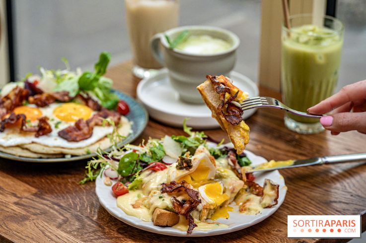 Fu Patisserie et coffee shop Paris 13e - pancake bacon