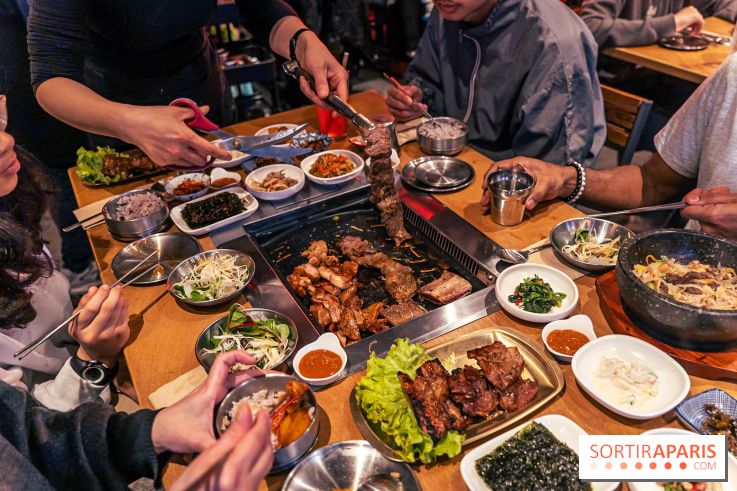 Hwaro Grill, le barbecue Coréen Paris 15e