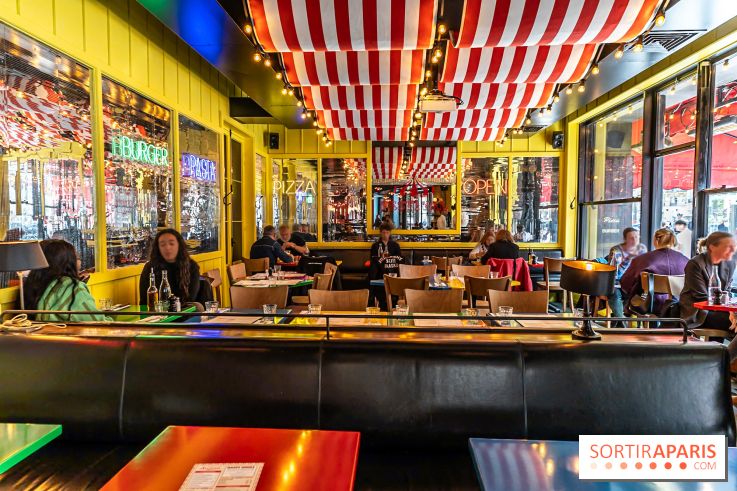 Festival, le café-restaurant rue Étienne Marcel  -  salle