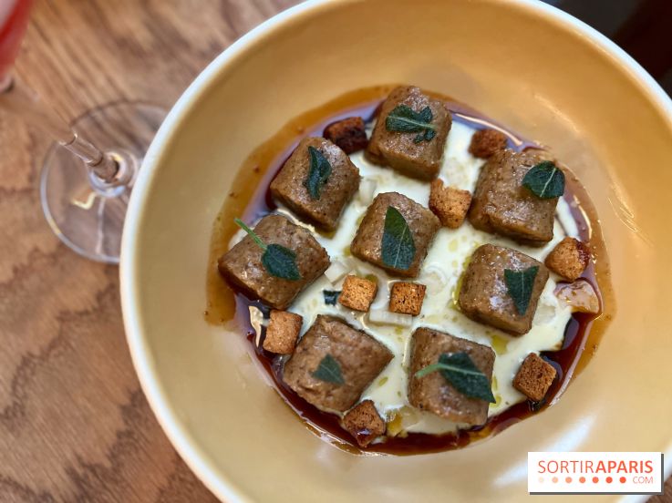 ChoCho - Gnocchis de pain grillé, sauge