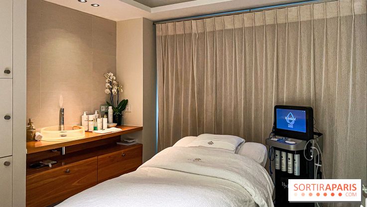 Soin Hydrafacial au Spa Valmont de l'hôtel Le Meurice