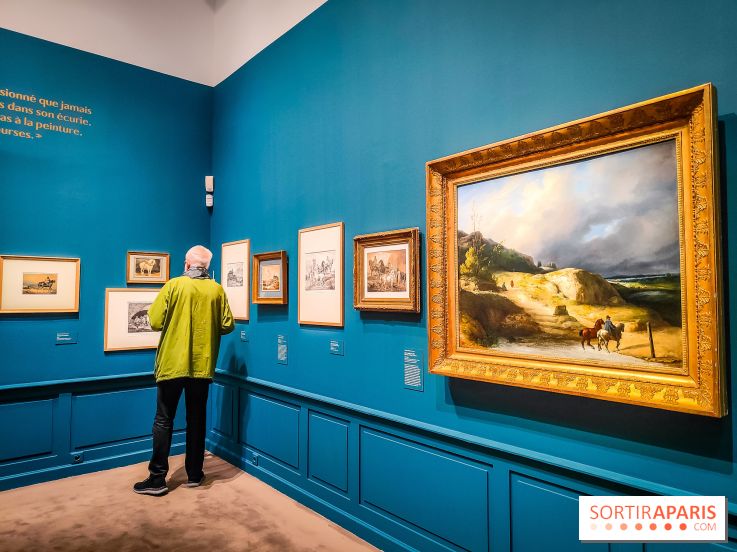 Les chevaux de Géricault : l'exposition hommage au peintre se dévoile au musée de la Vie Romantique - IMG20240514102350