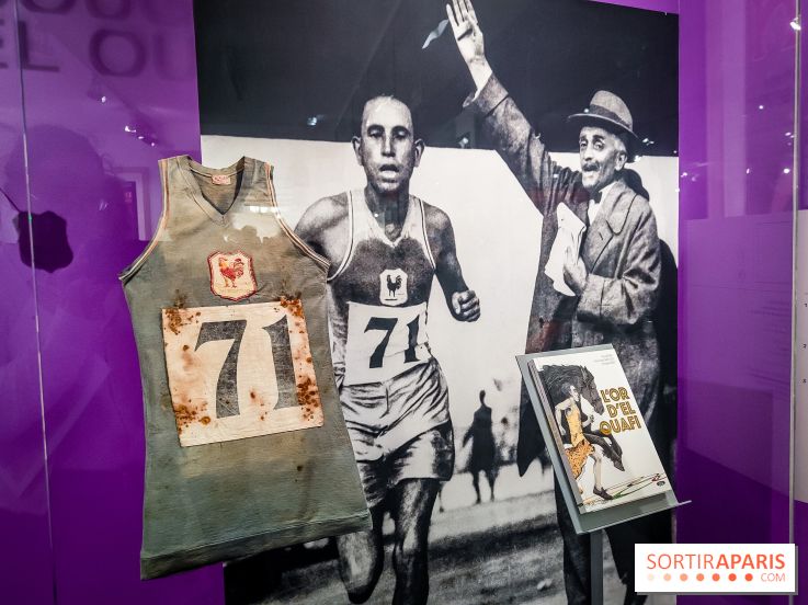 Marathon, la course du messager : l'exposition olympique du Musée de la Poste - nos photos - IMG20240514192937