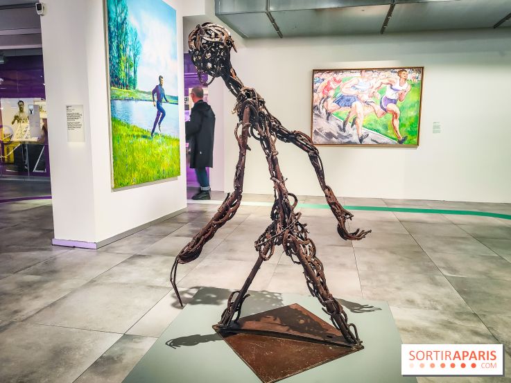 Marathon, la course du messager : l'exposition olympique du Musée de la Poste - nos photos - IMG20240514190910