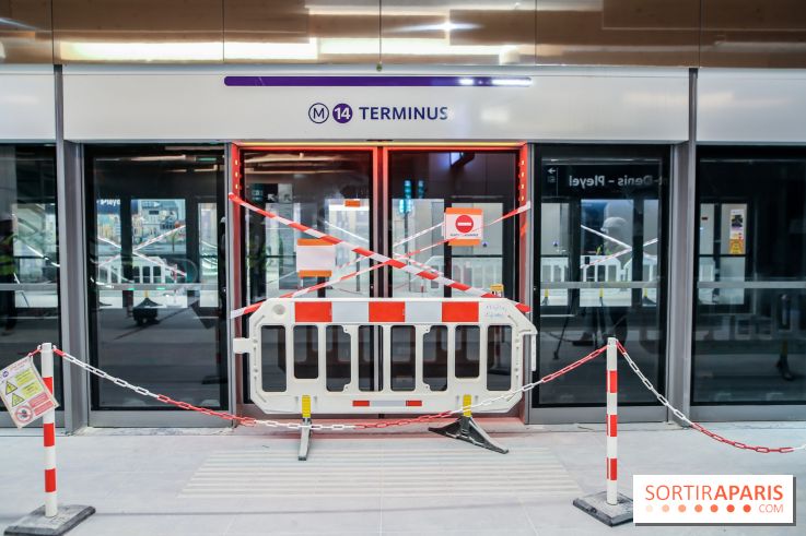 Prolongement de la ligne 14 : nos photos de la gare Saint-Denis-Pleyel
