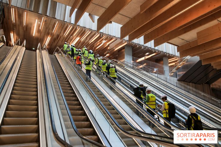 Prolongement de la ligne 14 : nos photos de la gare Saint-Denis-Pleyel - IMG 5090
