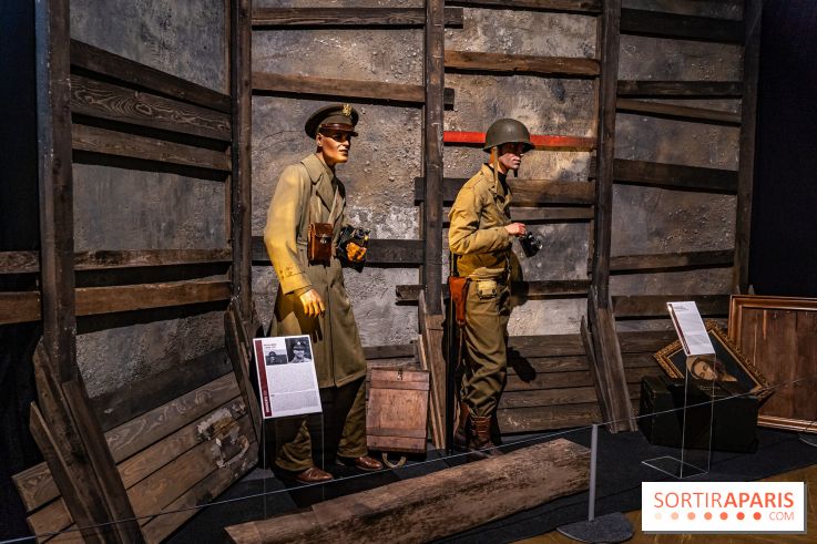Exposition Monuments Men au Château de la Roche-Guyon - les photos