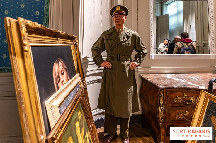 Exposition Monuments Men au Château de la Roche-Guyon - les photos