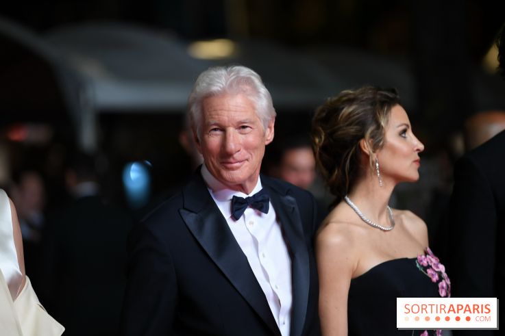 ©Rachid Bellak - Cannes 2024 : Tapis Rouge - Oh, Canada - Alejandra Silva et Richard Gere