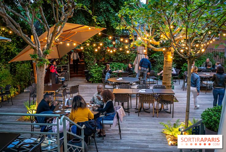 Guinguette des Étangs de Corot, la terrasse festive au bord de l'eau dans les Hauts-de-Seine -  A7C4061