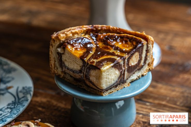 Nèulo Pâtisserie,le Paradis du flan par Pierre Jean Quinonero - flan marbré