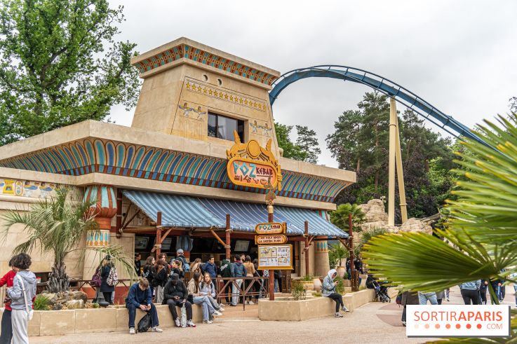 Parc Astérix : inauguration de la Tour Numérobis avec Jamel Debbouze - Poz kebab