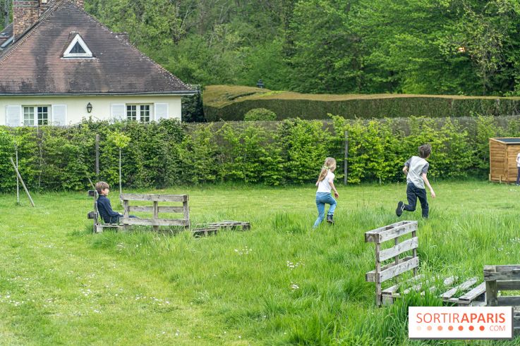 Le brunch maison de l'Auberge des 3 Hameaux, le fantastique brunch des Yvelines - jardin