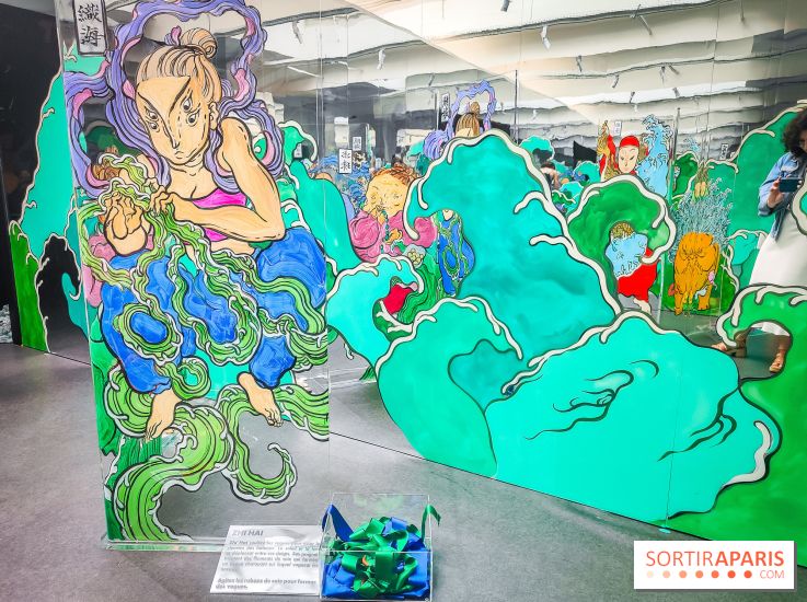 Oh my Gods, l'exposition de Wenna qui nous plonge dans des mondes merveilleux au musée en Herbe - IMG20240605115938