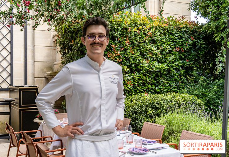 La terrasse jardin Summer de la Bauhinia au Shangri-La Paris -  A7C5630