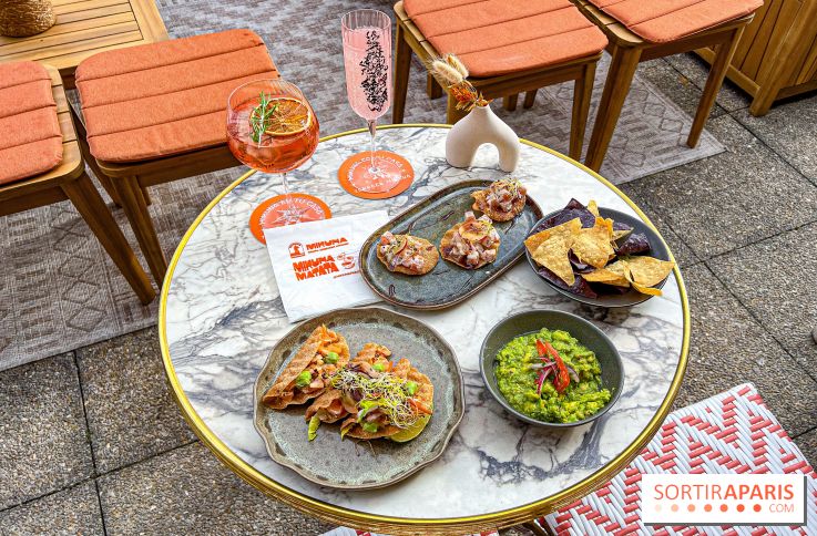 Terraza Mikuna, bar à tapas sud-américain sur la terrasse rooftop du BHV Marais