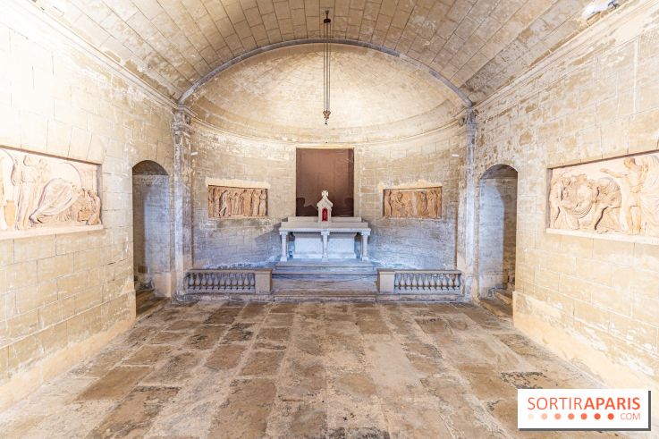 Le Château de la Roche Guyon, le château troglodyte dans le Val-d'Oise - 95 -  chapelle