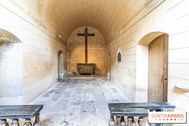 Le Château de la Roche Guyon, le château troglodyte dans le Val-d'Oise - 95 - chapelle