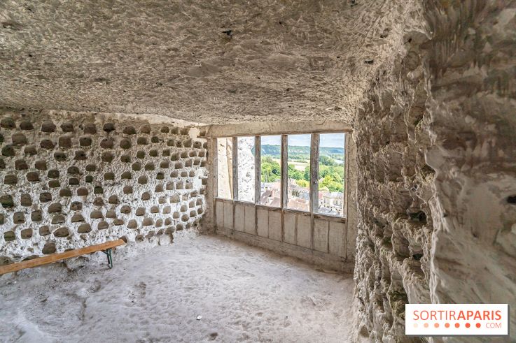 Le Château de la Roche Guyon, le château troglodyte dans le Val-d'Oise - 95 -  pigeonnier