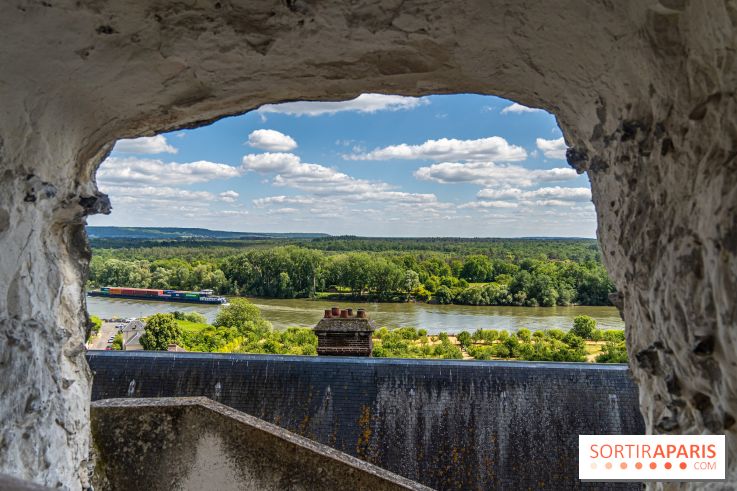 Le Château de la Roche Guyon, le château troglodyte dans le Val-d'Oise - 95