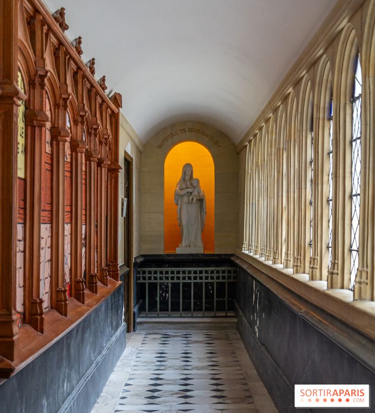 Le Château de la Roche Guyon, le château troglodyte dans le Val-d'Oise - 95 -  chapelle