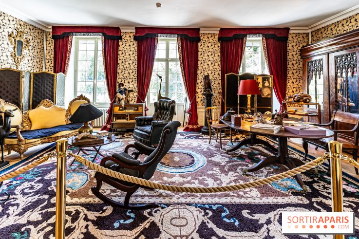 Maison Jean Cocteau à Milly-la-Forêt en Essonne - photos -  salon