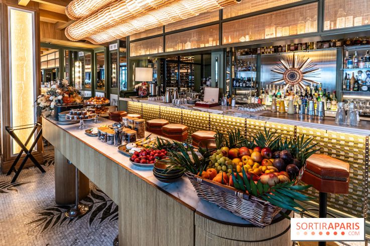 Brunch du Vesper Paris 7e - buffet à volonté et plats à table