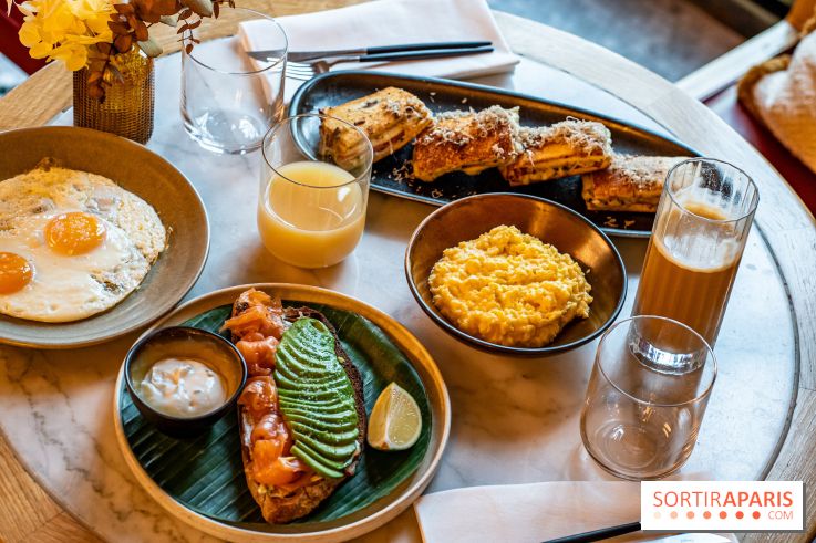 Brunch du Vesper Paris 7e - buffet à volonté et plats à table -  A7C7031