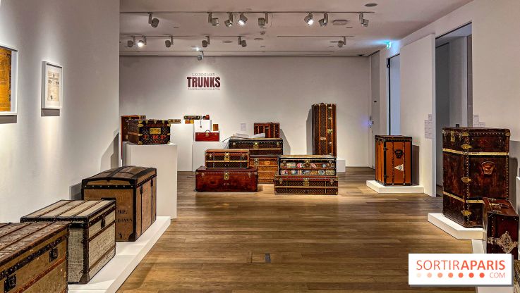 L'exposition de malles Louis Vuitton chez Christie's Paris