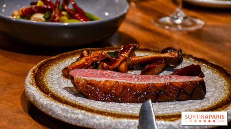 Madame Fan, le restaurant gastronomique chinois à Paris  - magret de canard fumé au thé Long Jing