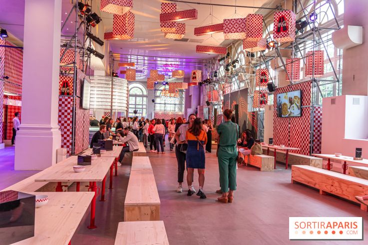 Coca-Cola Food Fest, le food court de cuisine du monde et bar sportif géant aux Invalides