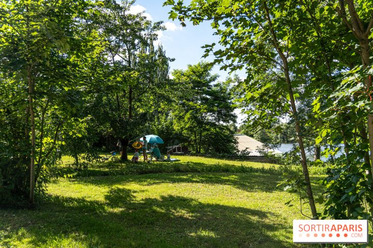 Le Parc du peuple de l'herbe dans les Yvelines - Étang de Galiotte - Carrières-sous-Poissy