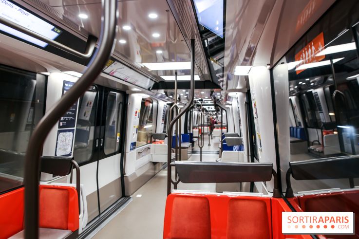 Inauguration du prolongement de la ligne 14, nos photos