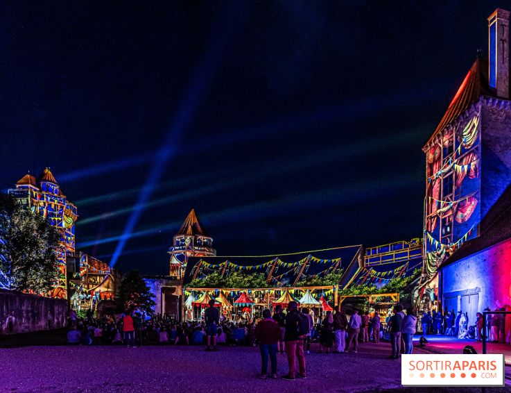 Lumières de Blandy : l'héritage des vicomtes, le spectacle sons et lumières -  large