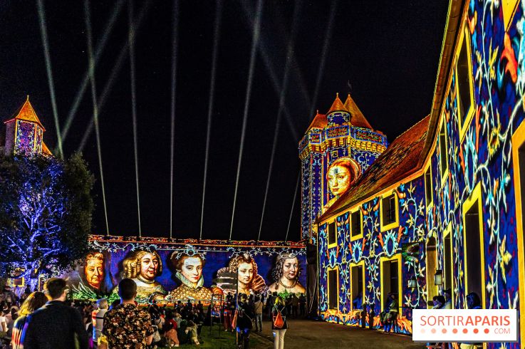 Lumières de Blandy : l'héritage des vicomtes, le spectacle sons et lumières