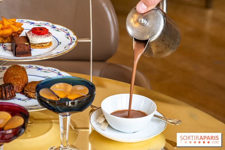 Le Tea Time de la Reine d'Ore à Versailles -  chocolat chaud Ducasse