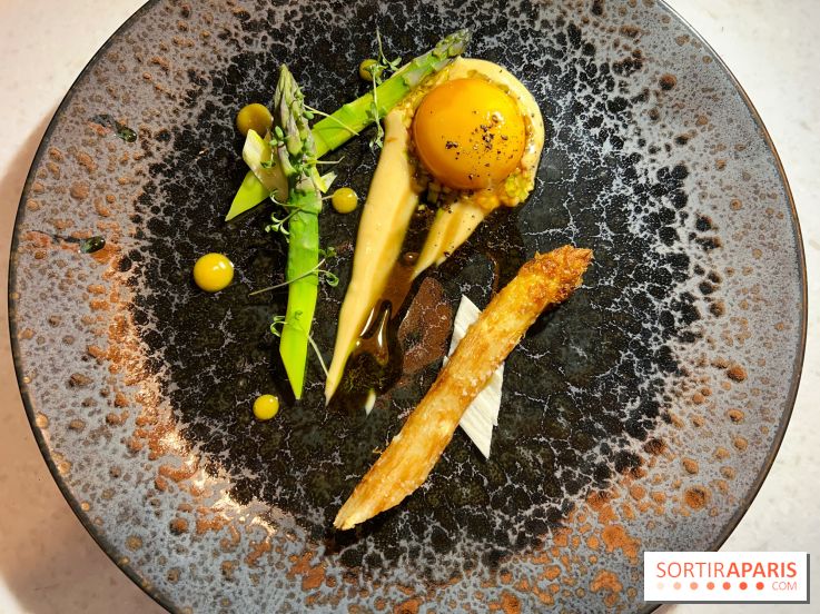 ERH - Asperge verte et blanche, miso blanc