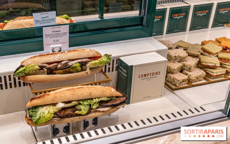 Comptoirs des Deux Magots - café littéraire - take away