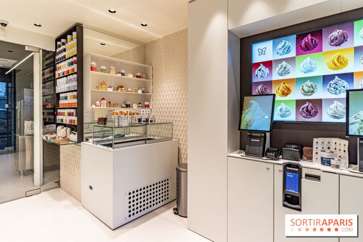 Angiolo, le glacier de Saint-Germain-des-Près - les photos -  boutique ouverte