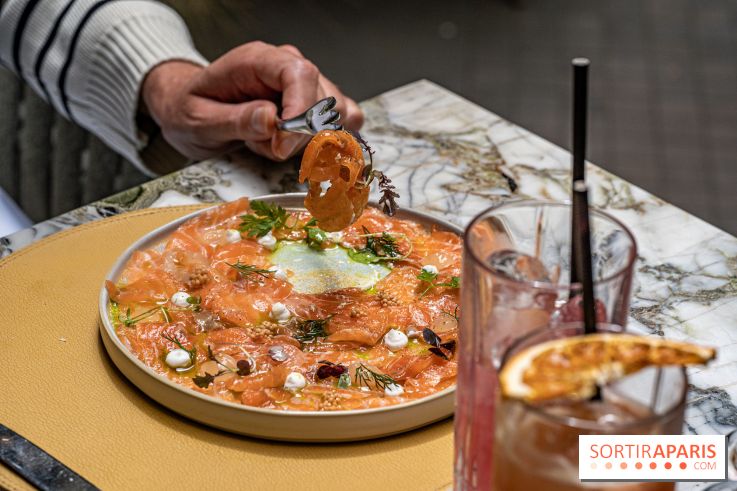 La terrasse cachée du Burgundy pour déjeuner au soleil dans le 8e -  A7C8481