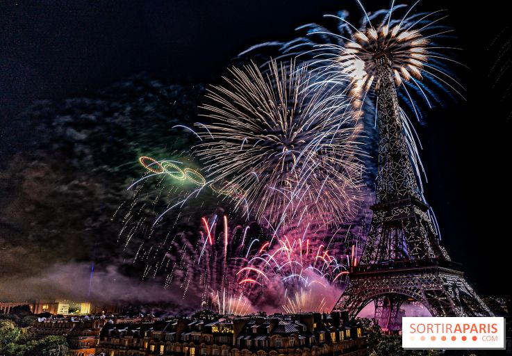 Feu d'artifice du 14 juillet de Paris 2024, les photos 