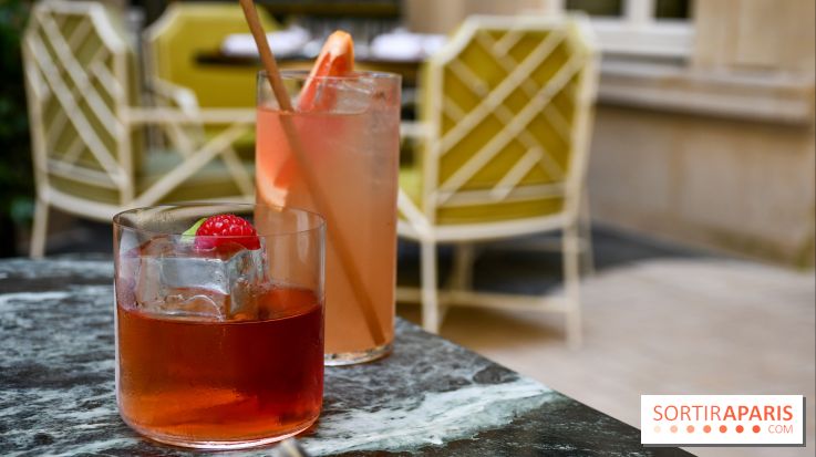 Comestibles comptoir gourmand et terrasse confidentielle par Paul Pairet à l'Hôtel de Crillon