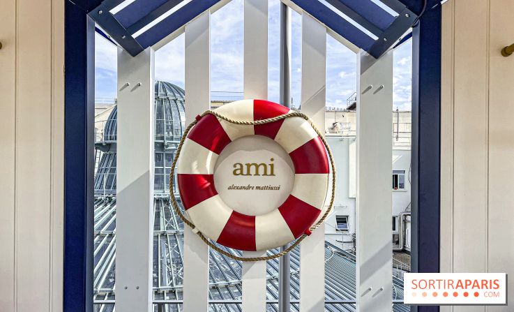 AMI Paris aux Galeries Lafayette Haussmann : pop ups, glacier et crêperie AMI par Julien Sebbag - image00080